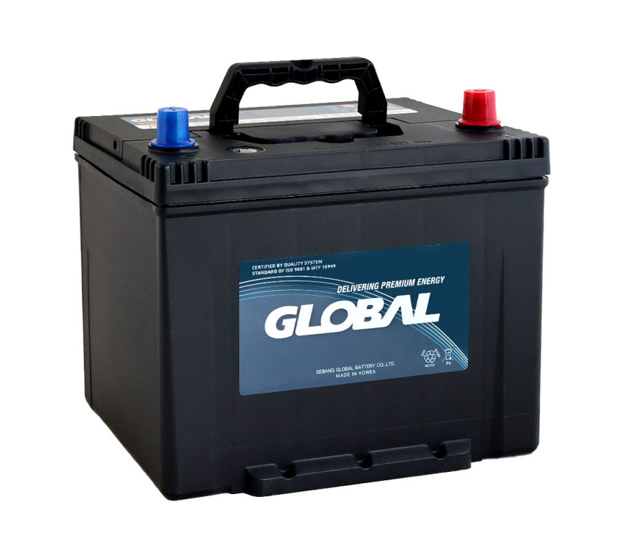 Автомобільний акумулятор GLOBAL Asia 70Ah 600A R+ SMF 75D26L