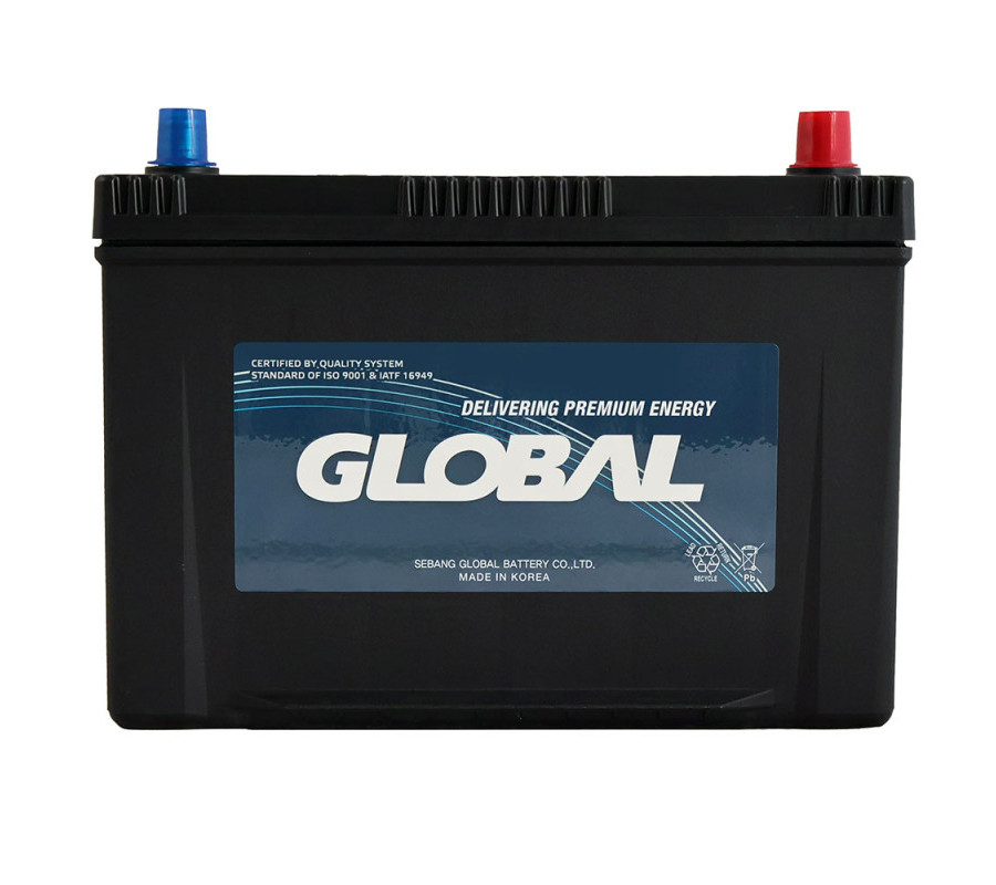 Автомобільний акумулятор GLOBAL Asia 95Ah 790A R+ SMF 120D31L