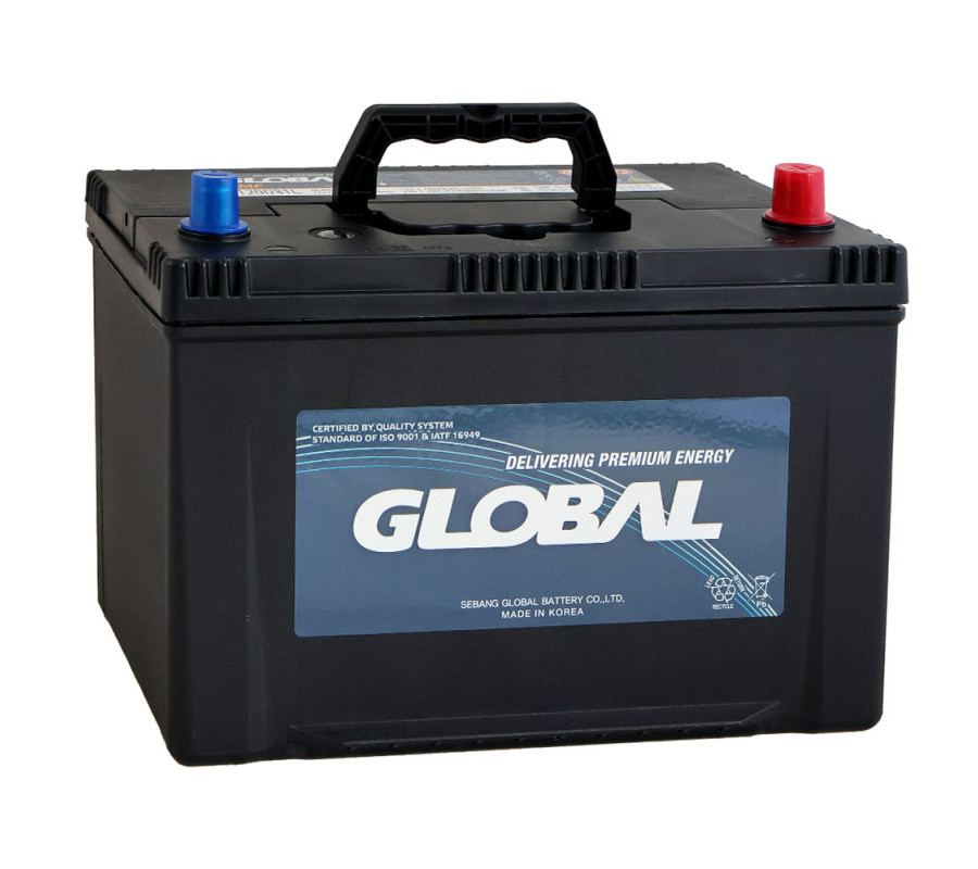 Автомобільний акумулятор GLOBAL Asia 95Ah 790A R+ SMF 120D31L