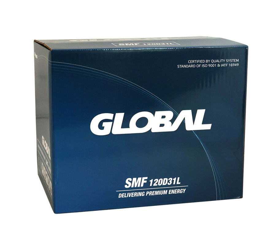 Автомобільний акумулятор GLOBAL Asia 95Ah 790A R+ SMF 120D31L