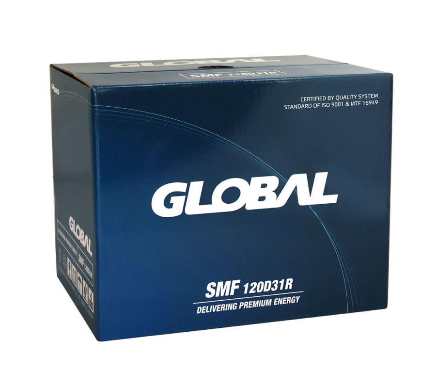 Автомобільний акумулятор GLOBAL Asia 95Ah 790A L+ SMF 120D31R