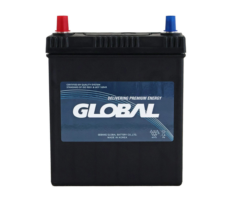 Автомобільний акумулятор GLOBAL 42Ah 360A L+ Asia 44B19R