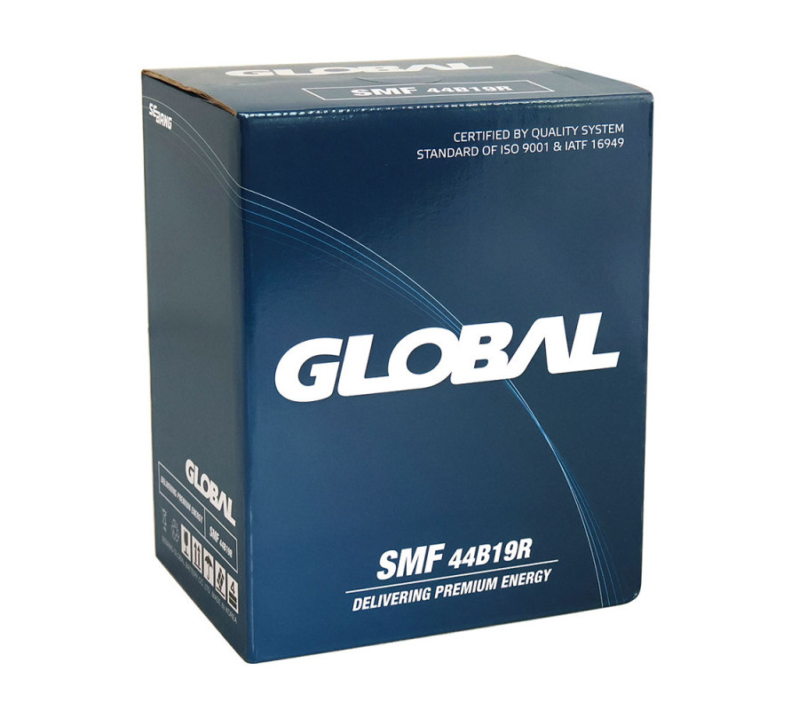 Автомобільний акумулятор GLOBAL 42Ah 360A L+ Asia 44B19R