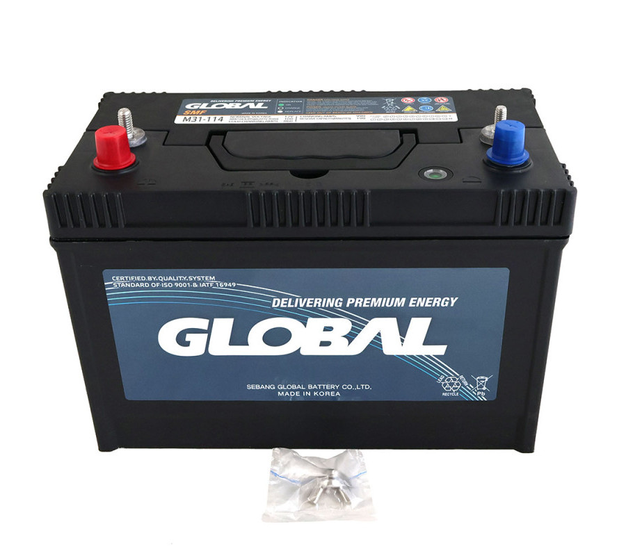 Автомобільний акумулятор GLOBAL Asia 100Ah 860A L+ SMF M31-114