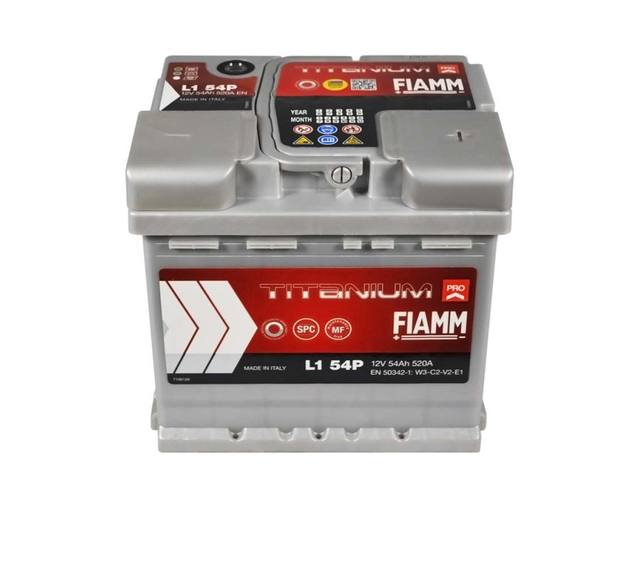 Автомобільний акумулятор FIAMM Titanium Pro 54Аh 520А R+