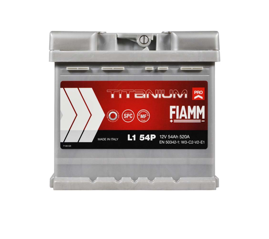 Автомобільний акумулятор FIAMM Titanium Pro 54Аh 520А R+