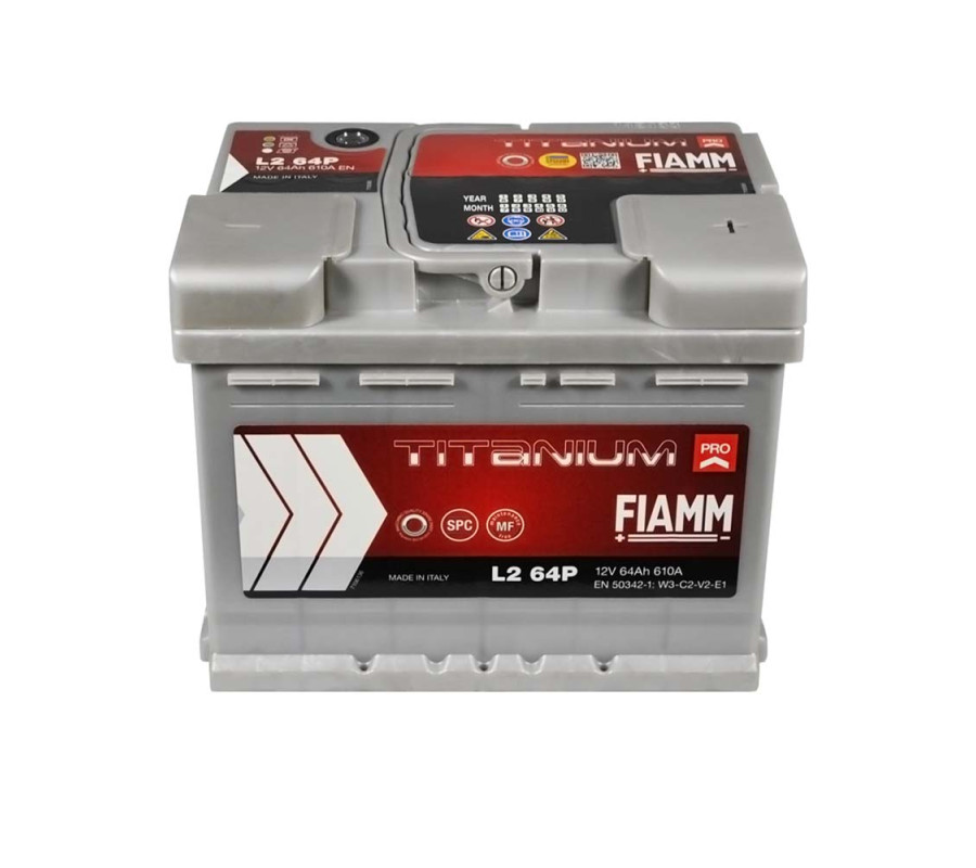 Автомобільний акумулятор FIAMM Titanium Pro 64Аh 610А R+