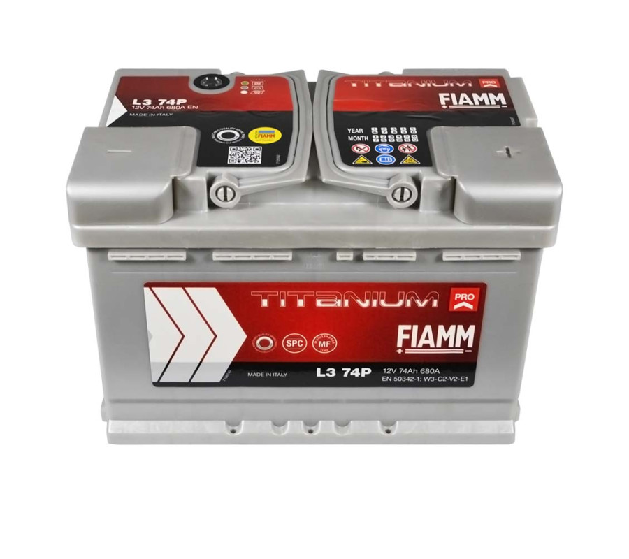 Автомобільний акумулятор FIAMM Titanium Pro 74Аh 680А R+
