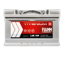 Автомобільний акумулятор FIAMM Titanium Pro 75Аh 730А R+