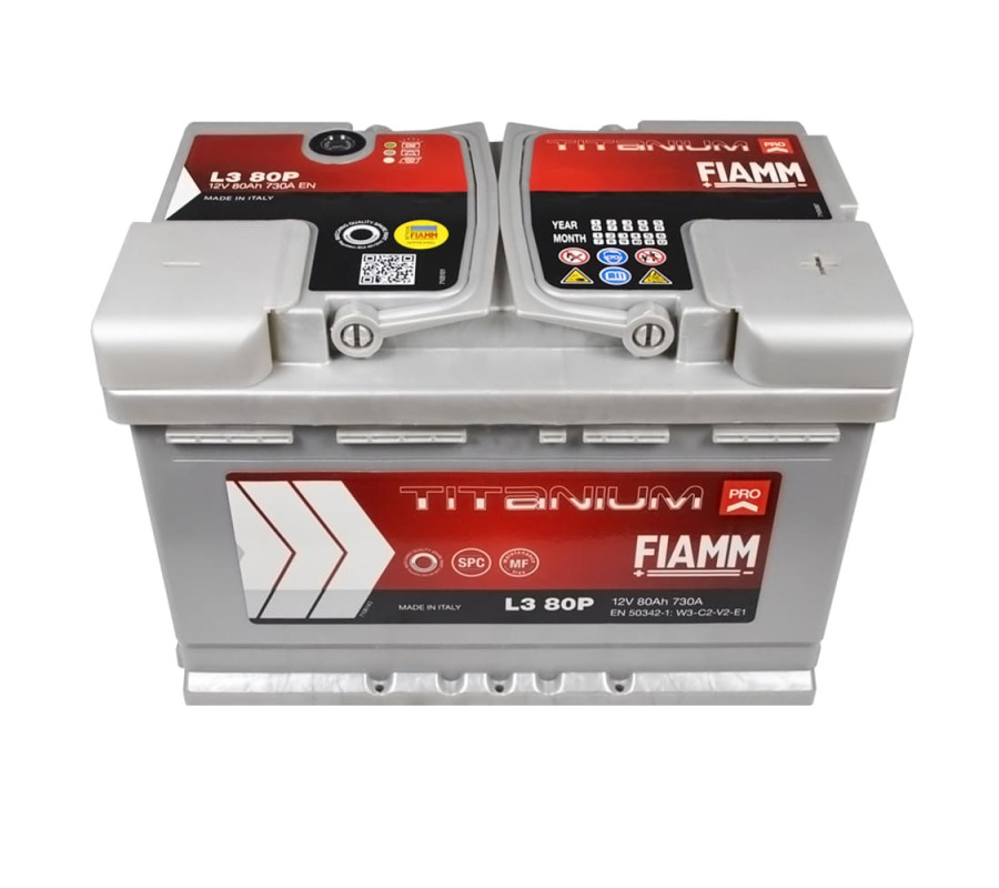 Автомобільний акумулятор FIAMM Titanium Pro 80Аh 730А R+
