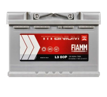 Автомобільний акумулятор FIAMM Titanium Pro 80Аh 730А R+