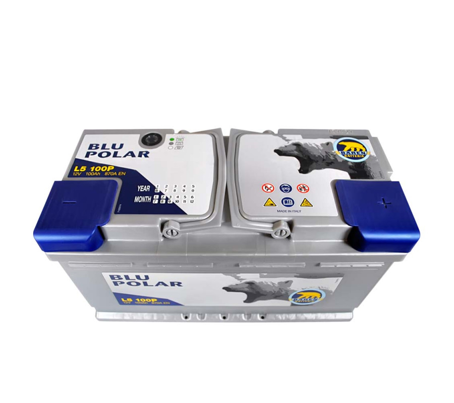 Автомобільний акумулятор BAREN Blu polar 100Аh 870А R+