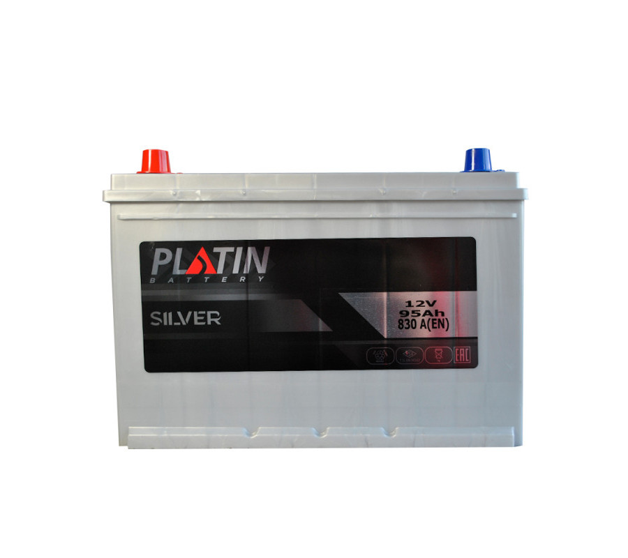 Автомобільний акумулятор PLATIN Silver Asia 95Ah 830A L+