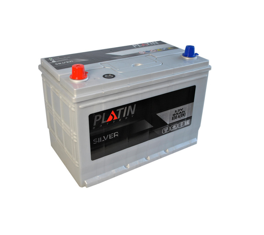 Автомобільний акумулятор PLATIN Silver Asia 95Ah 830A L+