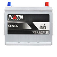 Автомобільний акумулятор PLATIN Silver Asia 80Ah 780A R+