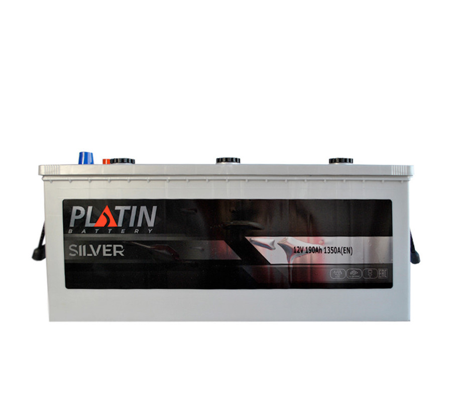 Автомобільний акумулятор PLATIN Silver 190Ah 1350A