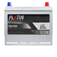 Автомобільний акумулятор PLATIN Silver Asia 95Ah 830A R+