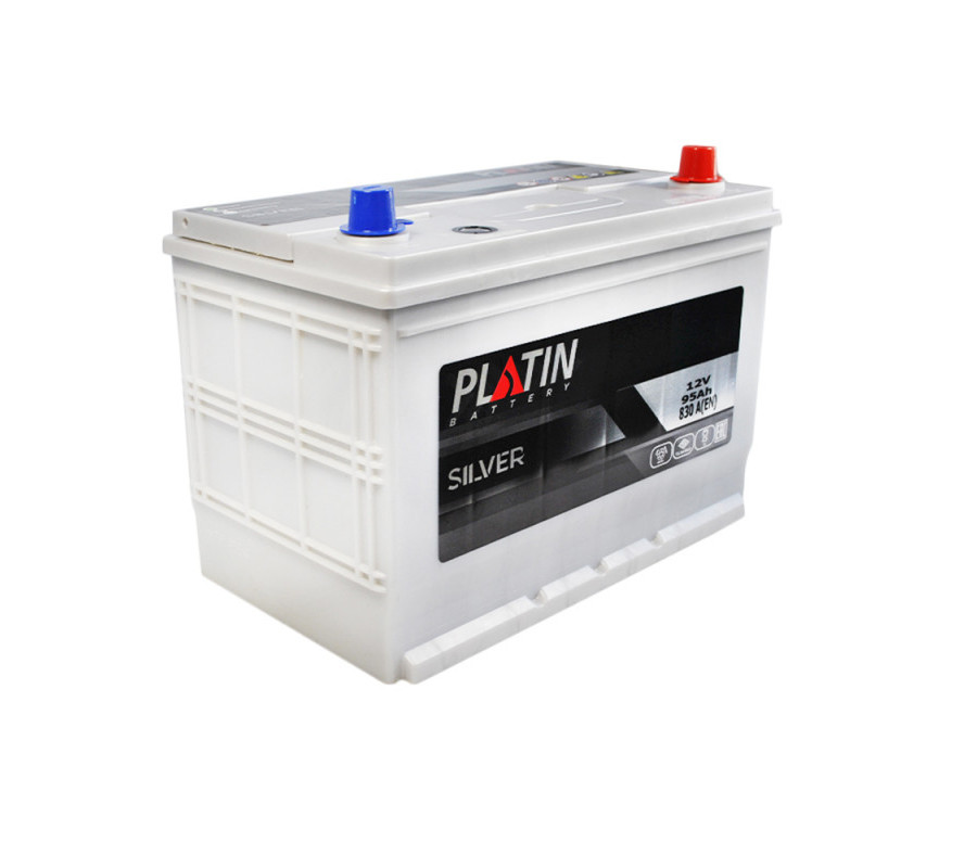 Автомобільний акумулятор PLATIN Silver Asia 95Ah 830A R+