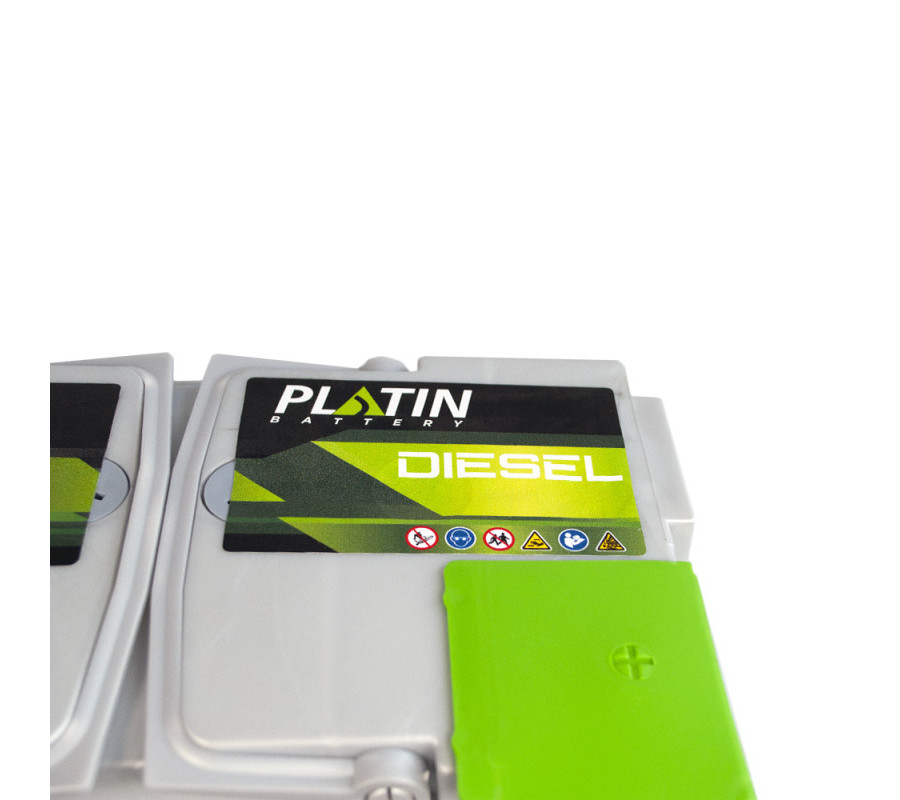 Автомобільний акумулятор PLATIN Silver Diesel 88Ah 780A R+