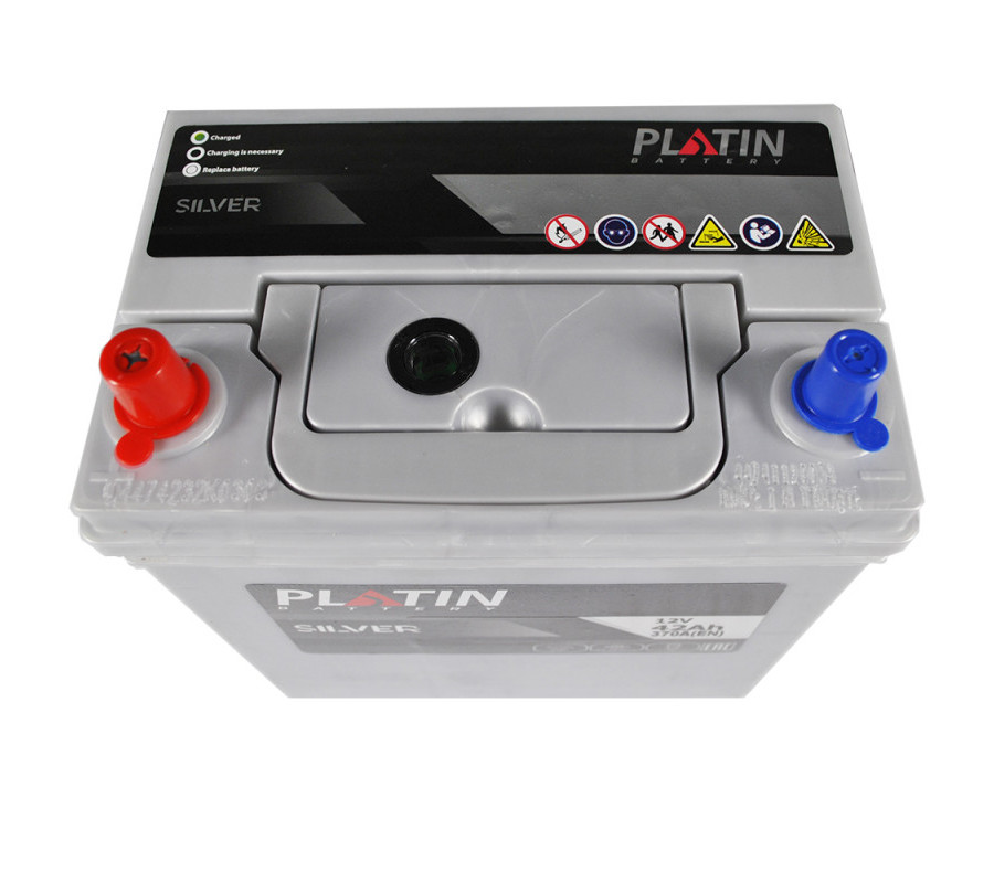 Автомобільний акумулятор PLATIN Silver Asia 42Ah 370A L+ тонк.кл.