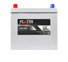 Автомобільний акумулятор PLATIN Silver Asia 55Ah 520A L+