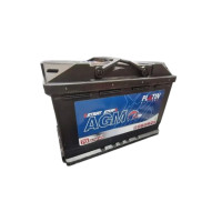 Автомобільний акумулятор PLATIN AGM 70Ah 760A R+