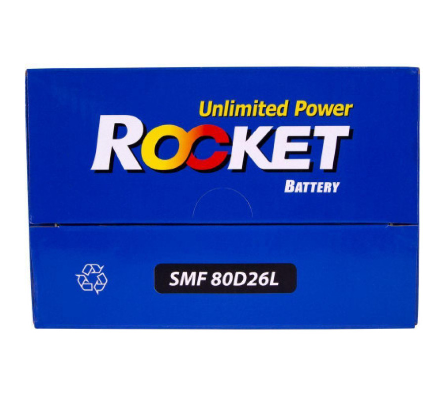 Автомобільний акумулятор Rocket 70Ah 600CCA 80D26L