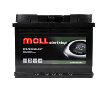 Автомобільний акумулятор MOLL EFB 60Ah 640A R+ Start Stop