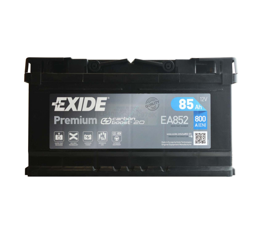 Автомобільний акумулятор Exide Premium 85Ah 800A EA852