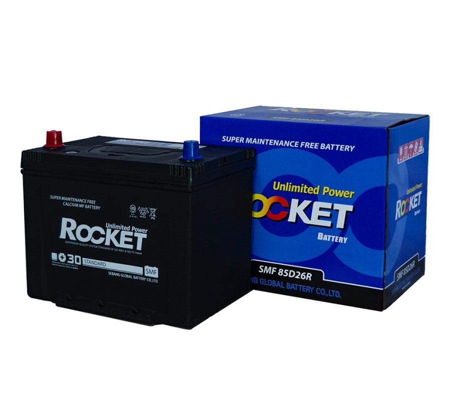 Автомобільний акумулятор Rocket 80Ah 650A 85D26R
