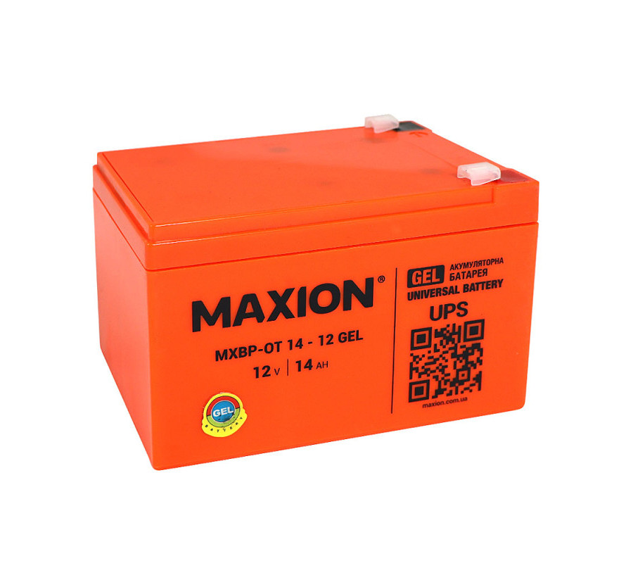 Акумулятор гелевий MAXION MXBP-OT 14-12 12V 14Ah GEL 