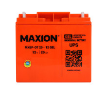 Акумулятор гелевий MAXION MXBP-OT 20-12 12V 20Ah GEL