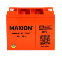 Акумулятор гелевий MAXION MXBP-OT 45-12 12V 45Ah GEL