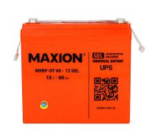 Акумулятор гелевий MAXION MXBP-OT 60-12 12V 60Ah GEL 