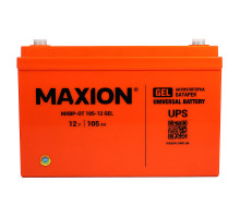 Акумулятор гелевий MAXION MXBP-OT 105-12 12V 105Ah GEL