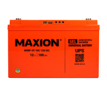 Акумулятор гелевий MAXION MXBP-OT 105-12K 12V 105Ah GEL з контролером