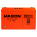 Акумулятор гелевий MAXION MXBP-OT 105-12K 12V 105Ah GEL з контролером