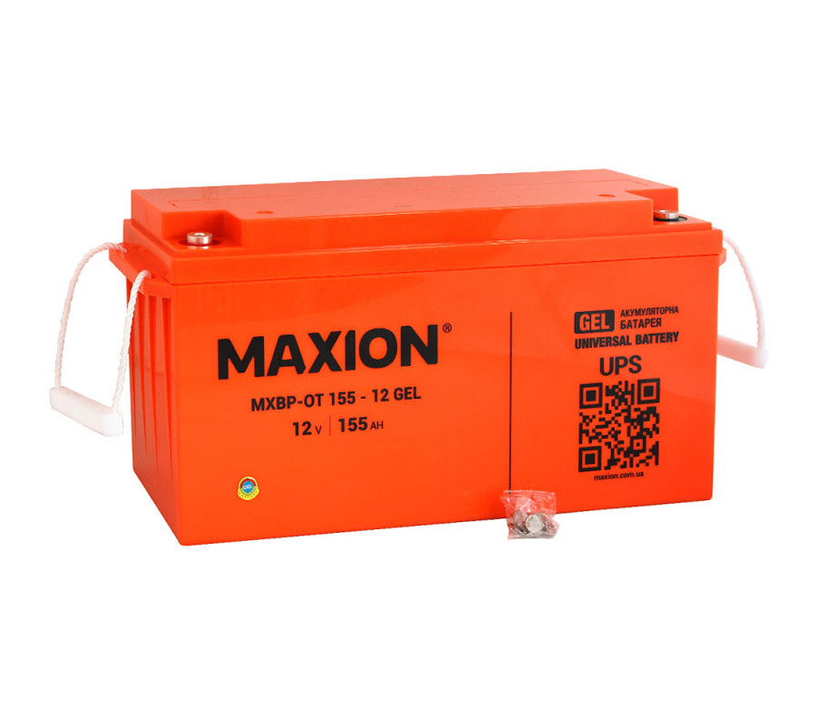 Акумулятор гелевий MAXION MXBP-OT 155-12 12V 155Ah GEL