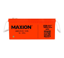 Акумулятор гелевий MAXION MXBP-OT 210-12 12V 210Ah GEL