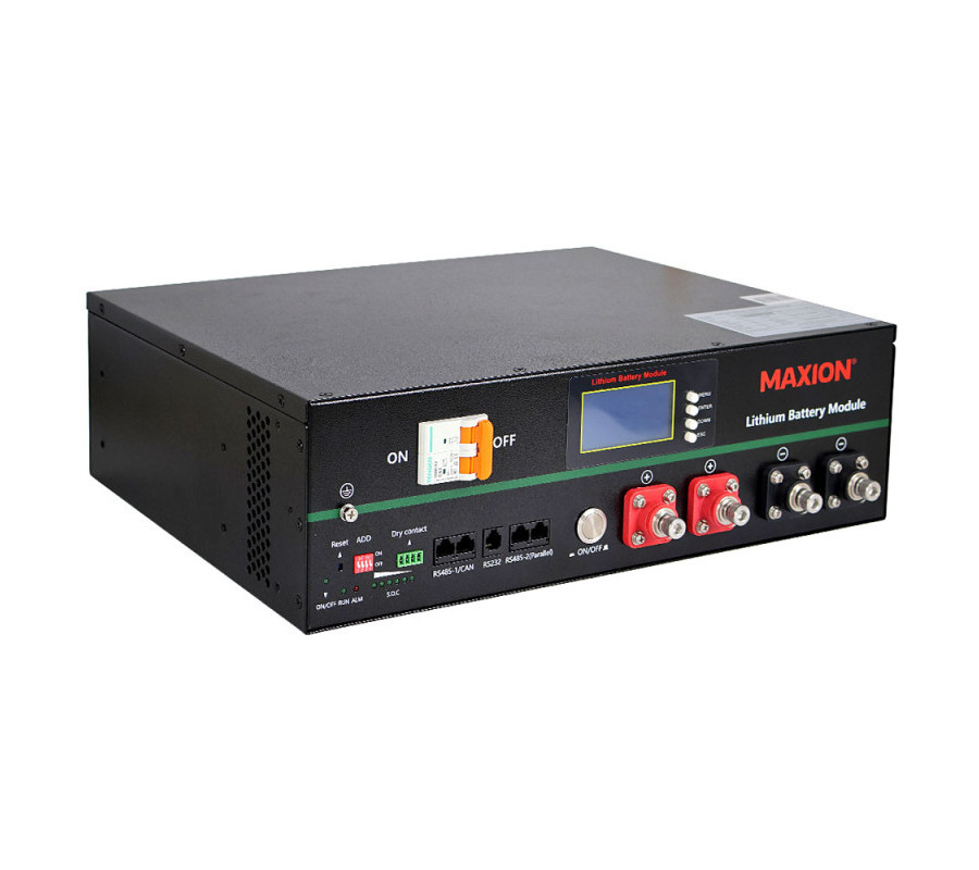 Акумулятор літієвий MAXION LiFePO4 MXLFP-BMR48-100 48V 100Ah