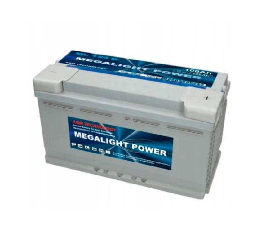 Акумулятор тяговий Megalight AGM 100Ah 12V