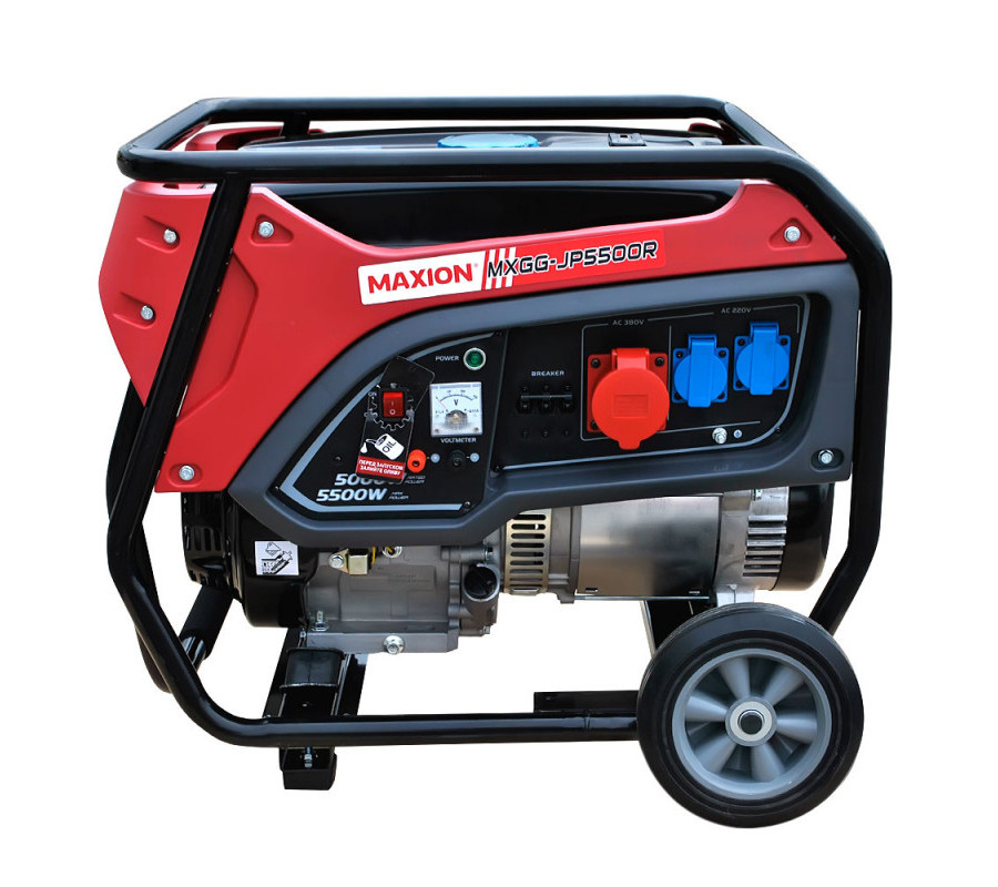 Генератор MAXION JP5500R бензин 5,5 кВт ручний старт