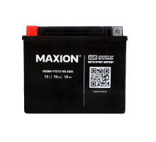 Мото акумулятор MAXION AGM 12V 10Ah L+ YTX12-BS