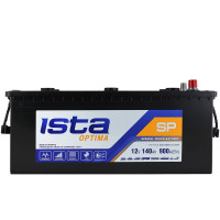 Автомобільний акумулятор ISTA Optima 140Ah 800A L+ 
