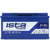 Автомобільний акумулятор ISTA Premium 110Ah 1000A R+
