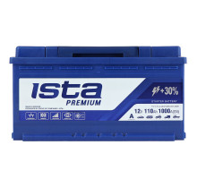 Автомобільний акумулятор ISTA Premium 110Ah 1000A R+