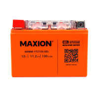Мото акумулятор MAXION 12V 11.2Ah 130A L+ (лівий +) YTZ 12S GEL
