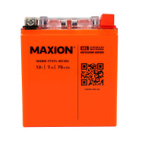 Мото акумулятор MAXION 12V 7Ah 75A YTX 7L-BS 12V R+