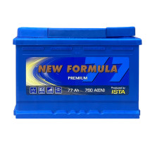 Автомобільний акумулятор ISTA New Formula PREMIUM 77Ah 760A R+