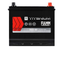 Автомобільний акумулятор FIAMM Titanium Black Asia 60Аh 540А R+ 